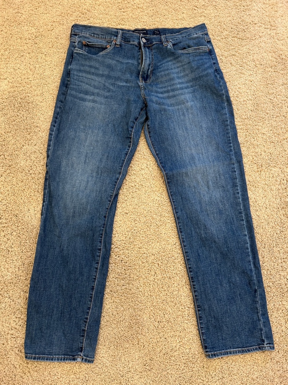 Lucky Brand Men's 221 Straight Jeans - Medium Blue Wash